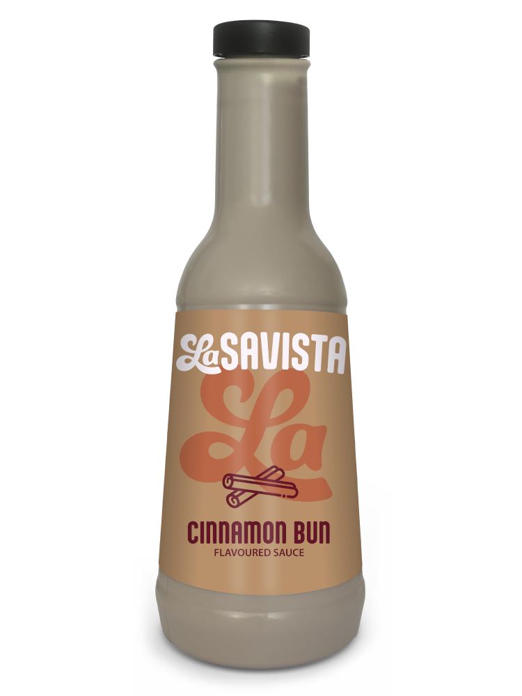 LaSavista Cinnamon Bun Beverage Sauce 1L