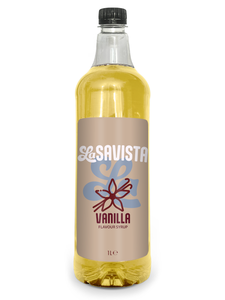 LaSavista 65% Vanilla Syrup 1 L
