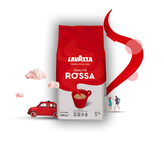 Lavazza Qualità Rossa Coffee Beans 1kg