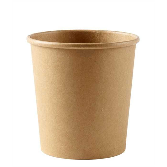 16oz Heavy Duty Kraft Soup Cup - 500 Pack