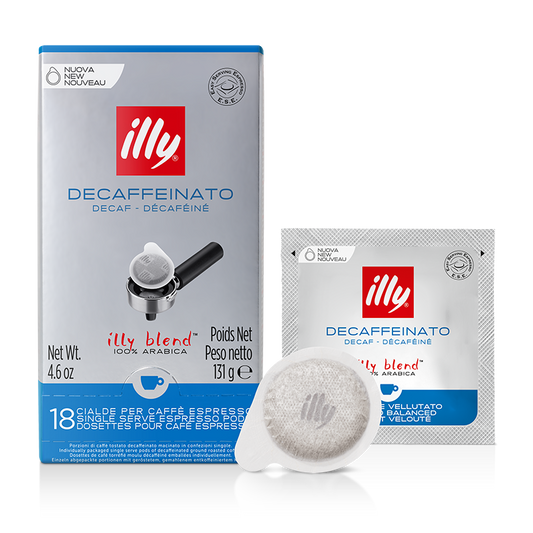 illy ESE Decaf Coffee Pods (18 per box)