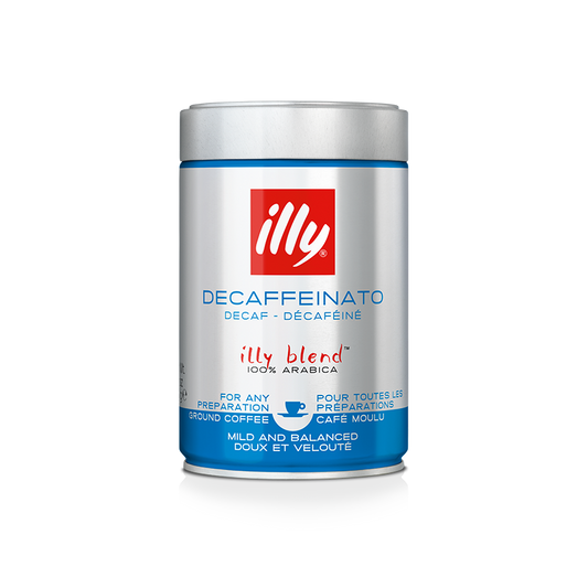 illy Espresso Decaf Ground Coffee 250g