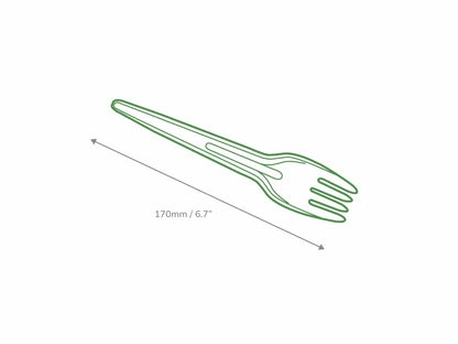 Premium Paper Fork - Case 1000