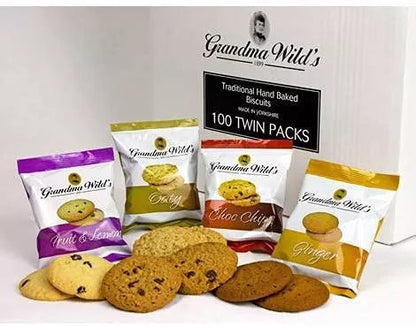 Grandma Wilds Biscuits Wrapped Mixed Flavours - 100 Pack