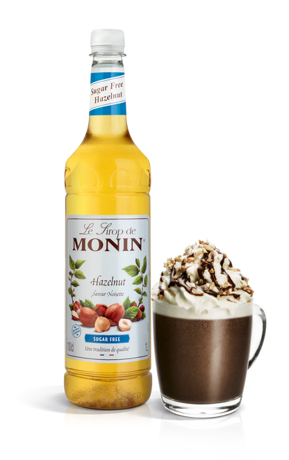 Monin Sugar Free Hazelnut Syrup - 1 Litre