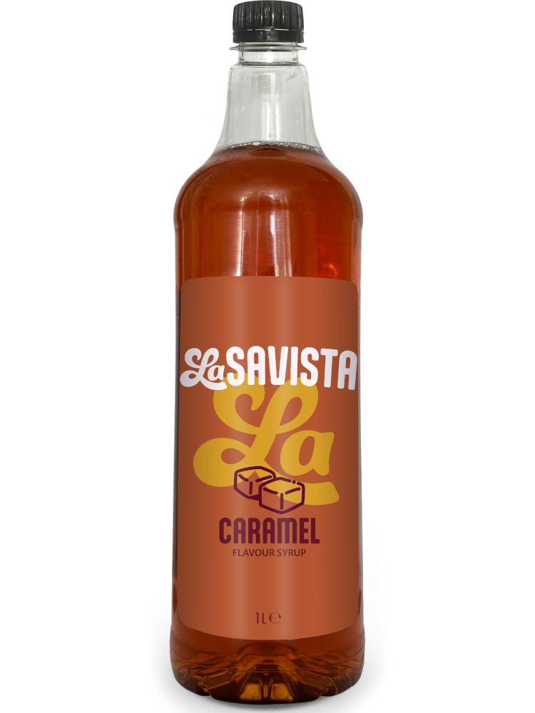 LaSavista 65% Caramel Syrup 1L