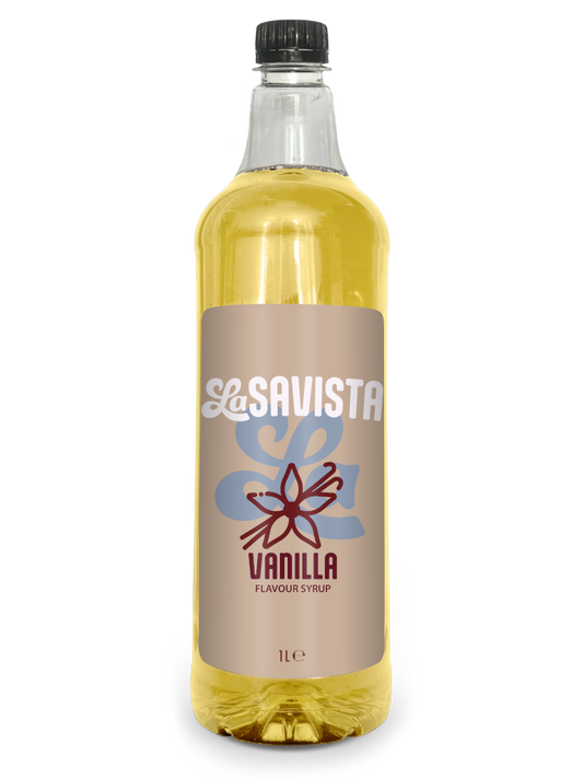 LaSavista 65% Vanilla Syrup 1 L