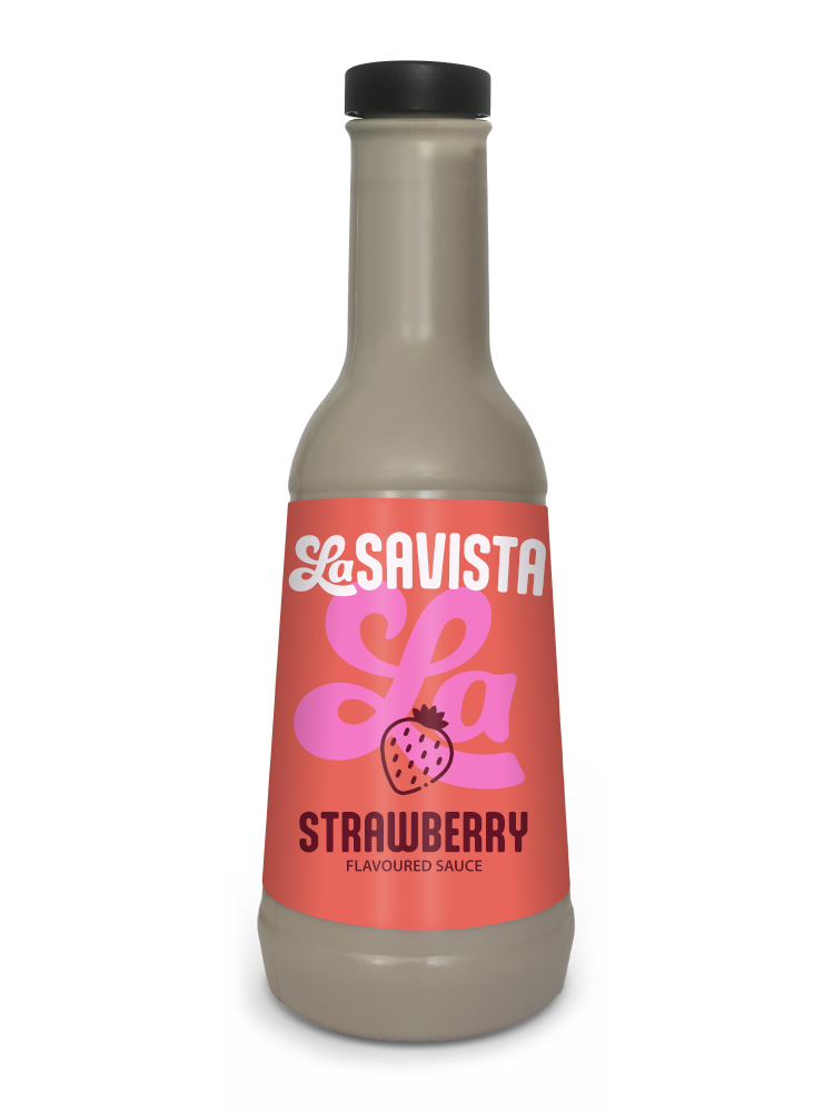 LaSavista Strawberry Beverage Sauce 1L