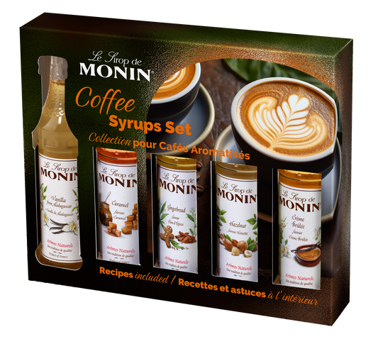 Monin Coffee Syrup Gift Set
