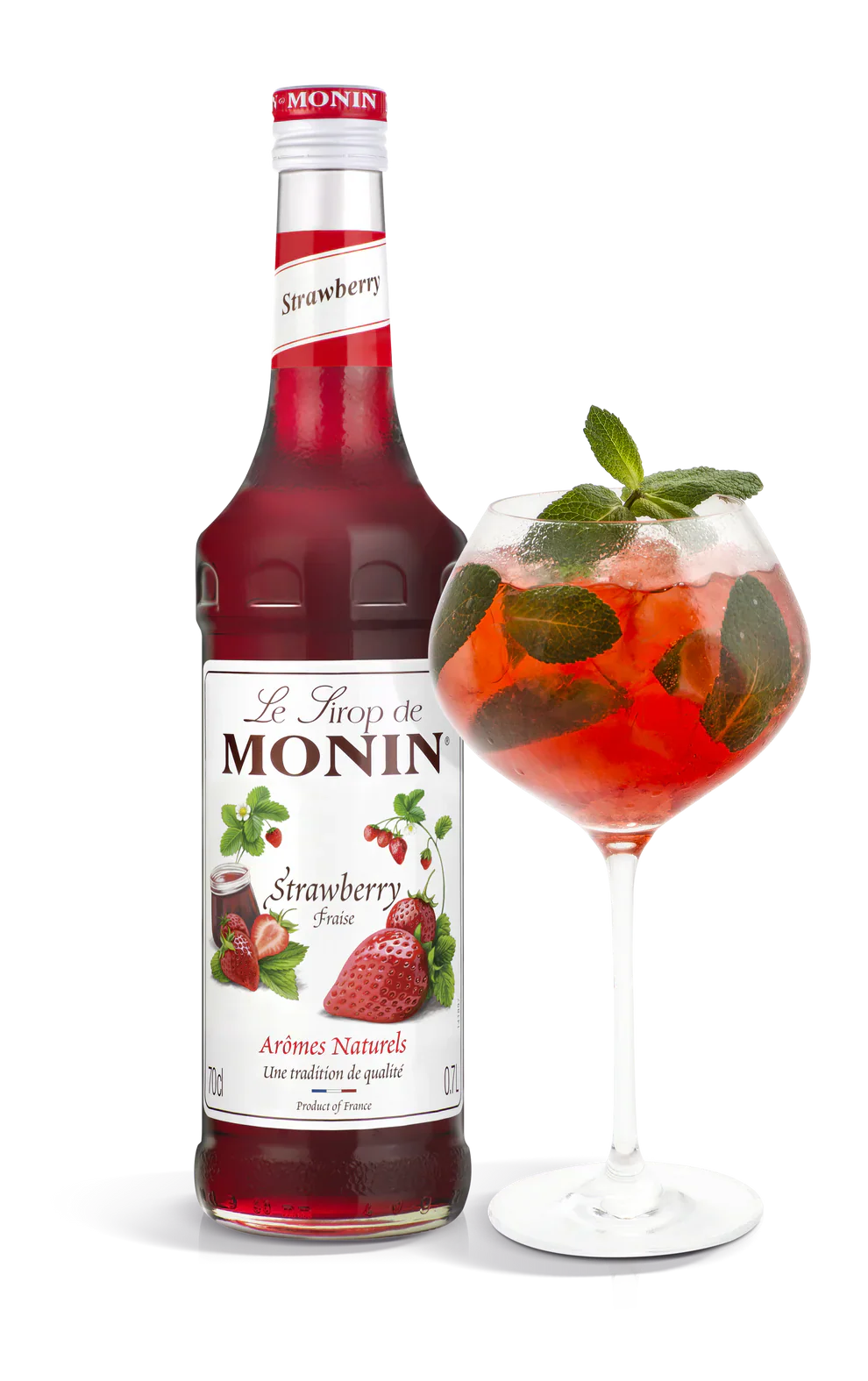 Monin Strawberry Syrup - 70cl