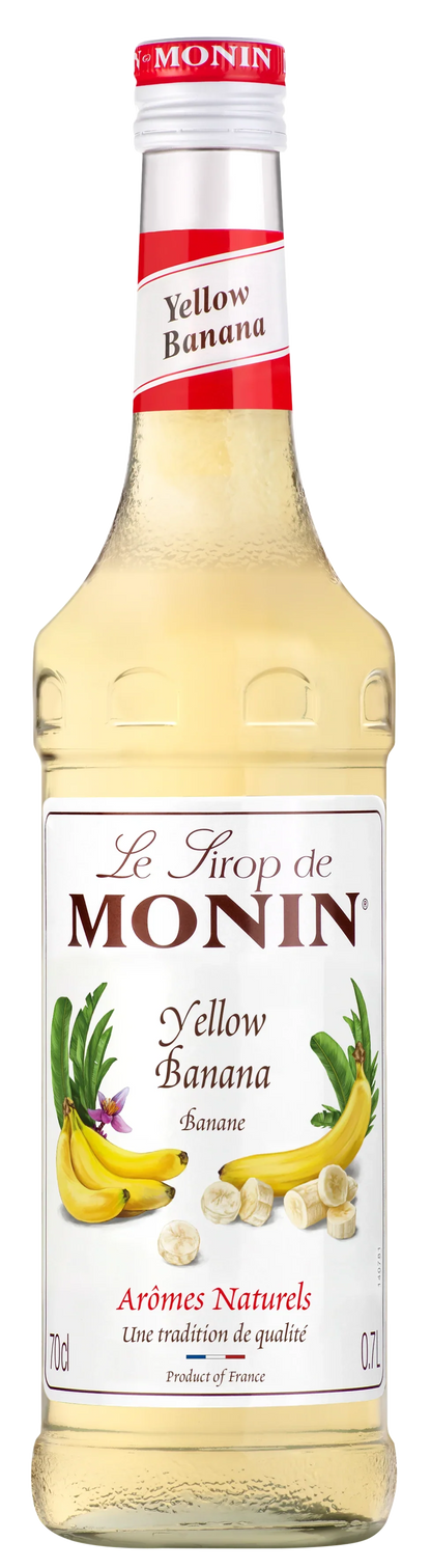 Monin Yellow Banana Syrup - 70cl