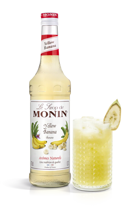 Monin Yellow Banana Syrup - 70cl