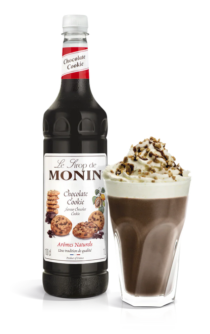 Monin Chocolate Cookie Syrup - 1 Litre