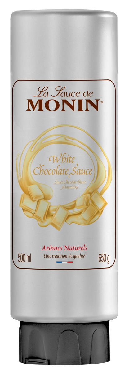 Monin White Chocolate Sauce - 500ml