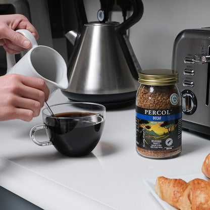 Percol Decaf Instant Coffee 100g BBE: 04/26