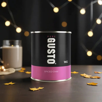 Pure Gusto Spiced Chai Tin 1kg