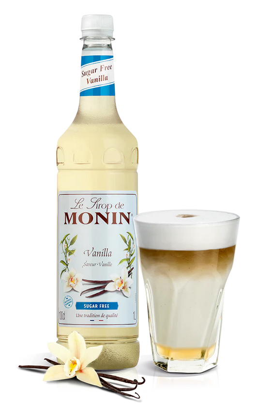 Monin Sugar Free Vanilla Syrup - 1 Litre