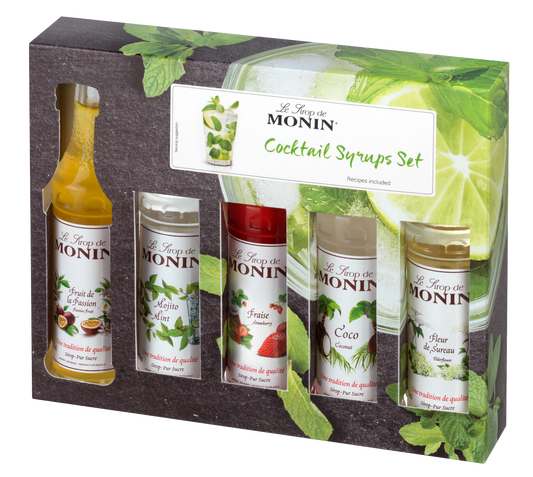 Monin Cocktail Syrup Gift Set