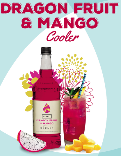 Simply Dragon Fruit & Mango COOLER - 1 Litre