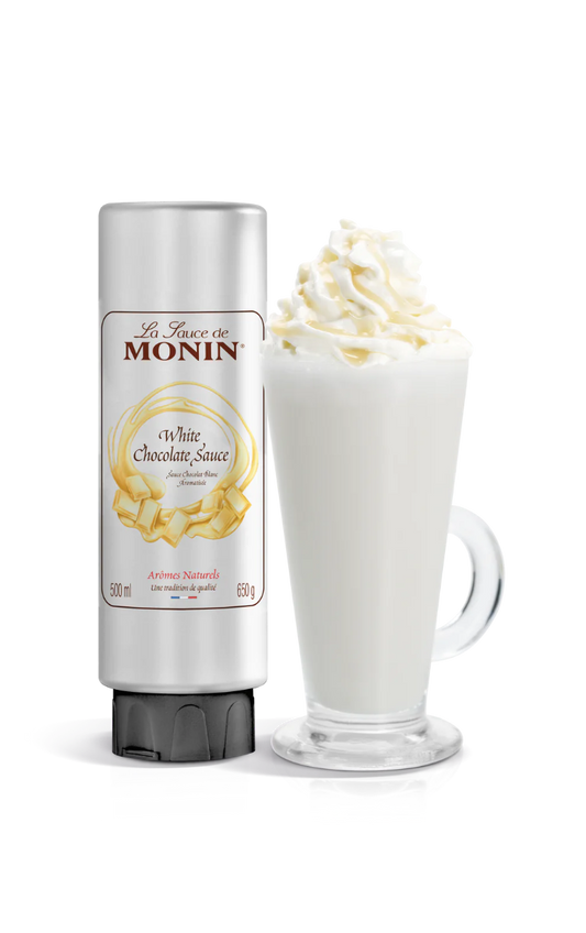 Monin White Chocolate Sauce - 500ml