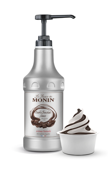 Monin Dark Chocolate Sauce - 1.89 Litre