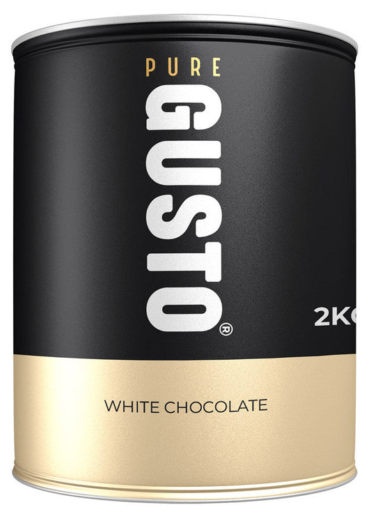 Pure Gusto White Hot Chocolate Tin 2kg