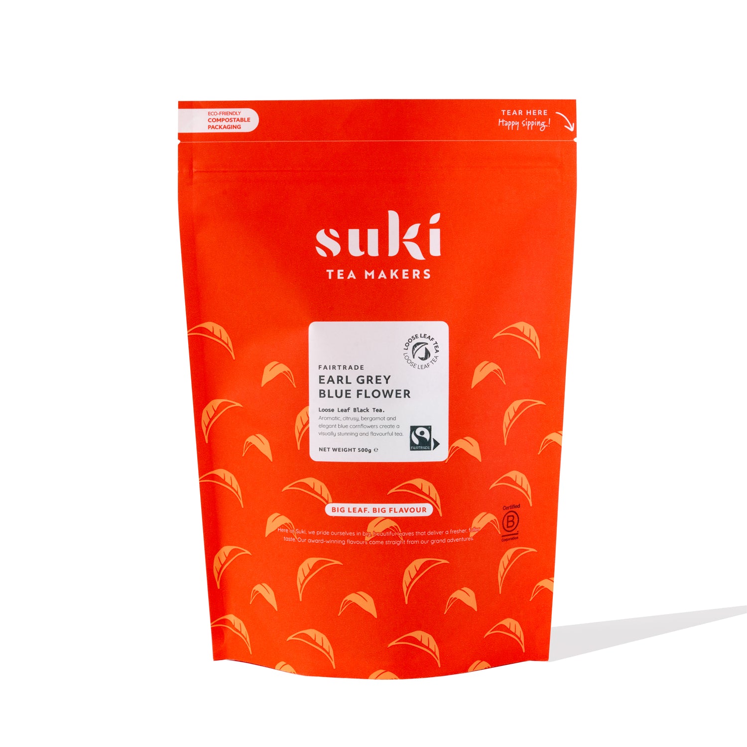 Suki Fairtrade Earl Gray Loose Leaf Tea 500g